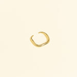 Bague Sultana en acier inoxydable doré à l'or fin — vue 5