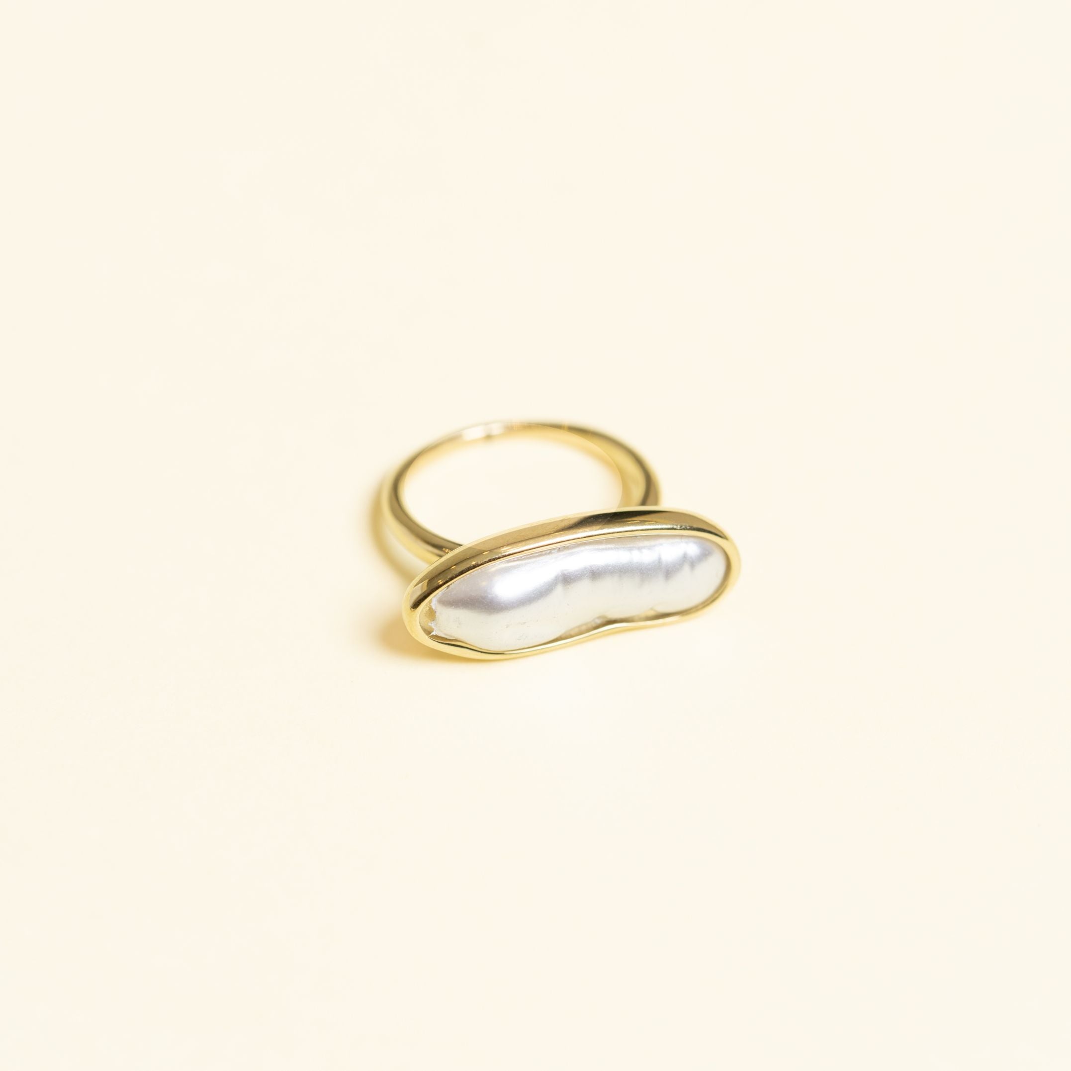 Bague Heidi en acier inoxydable doré à l'or fin
