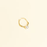 Bague Linisa en acier inoxydable doré à l'or fin — vue 5