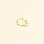 Bague Linisa en acier inoxydable doré à l'or fin — vue 3