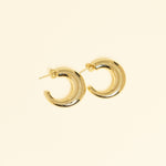 Boucles Lanyssa en acier inoxydable doré à l'or fin