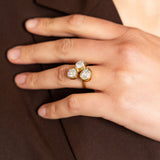 Bague Tissy en acier inoxydable doré à l'or fin — vue 5