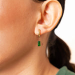 Boucles Moubina en acier inoxydable doré à l'or fin — vue 3
