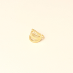 Bague Orenda en acier inoxydable doré à l'or fin — vue 2