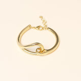 Bracelet Estella en acier inoxydable doré à l'or fin